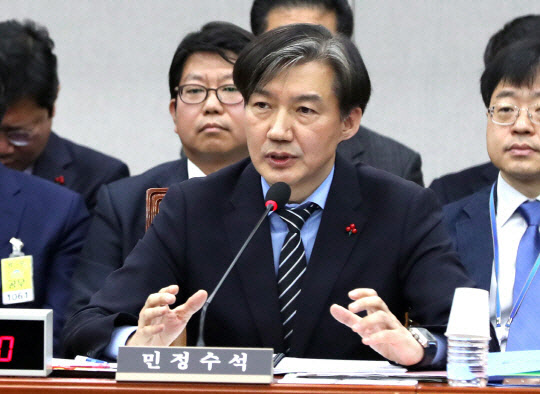 조국 민정수석, 차기 법무부 장관 검토